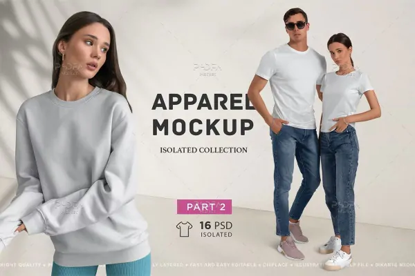 موکاپ لباس زنانه و مردانه - 15