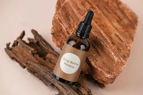 موکاپ بطری قطره چکان
