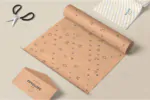 موکاپ کاغذ بسته بندی کرافت