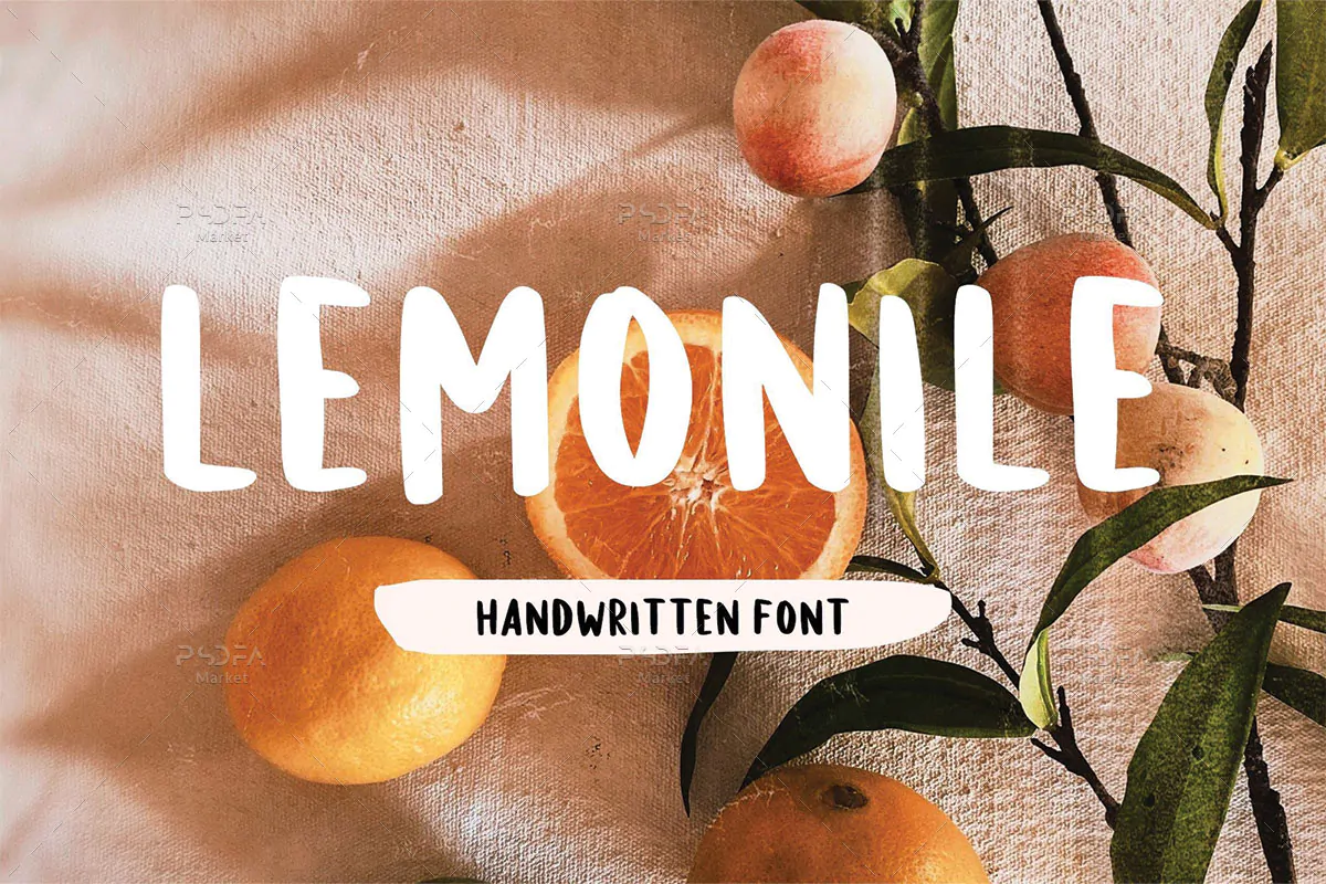 فونت باریک و بلند Lemonile