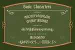 فونت کلاسیک انگلیسی Radja Wolly - 17