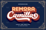 فونت رترو و کلاسیک Remora Camilla