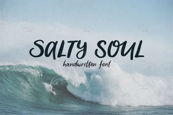 براش فونت دستنویس Salty Soul