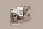 موکاپ نمایشگر موبایل و اسمارت فون