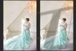 افکت سایه پنجره، درخت و گیاهان
