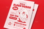 طرح تراکت روز جهانی اهداء خون