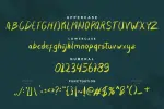 براش فونت انگلیسی Zonester