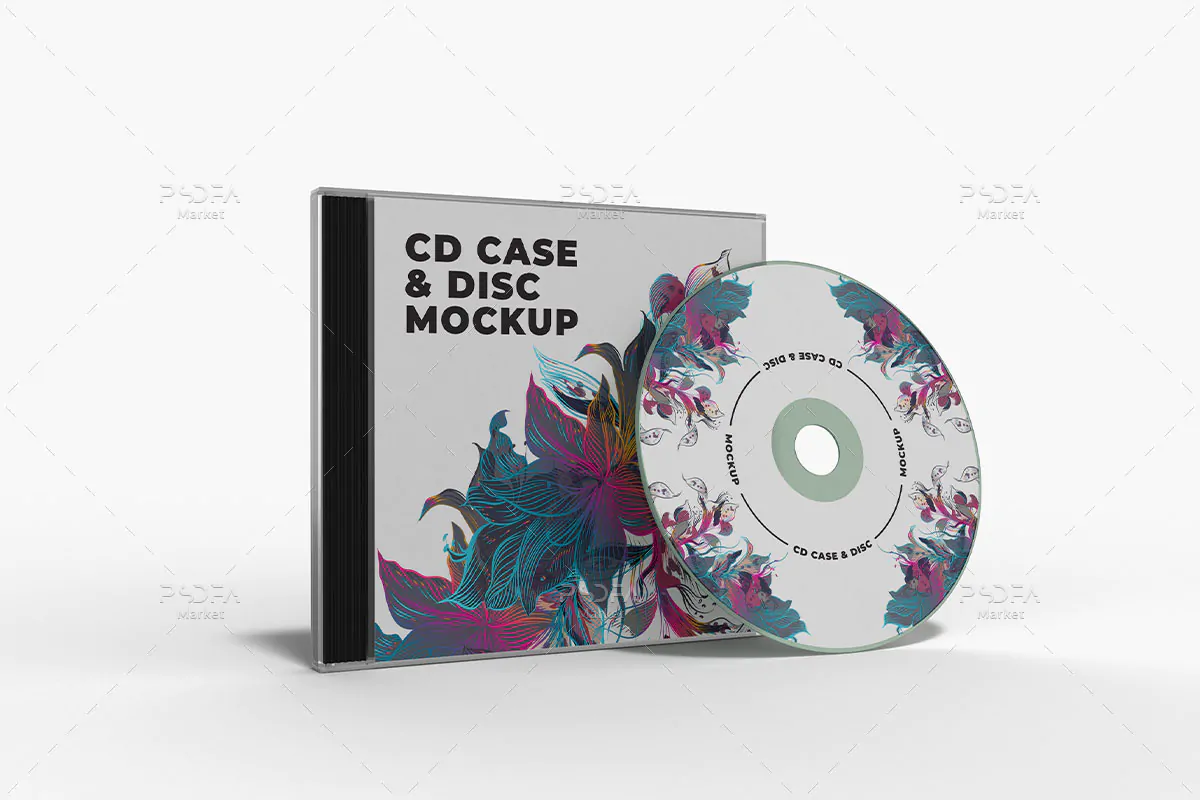 موکاپ قاب و کاور CD یا DVD - 4 موکاپ قاب و کاور CD یا DVD - 4