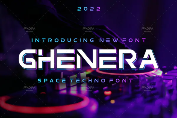 فونت شیک و مدرن Ghenera