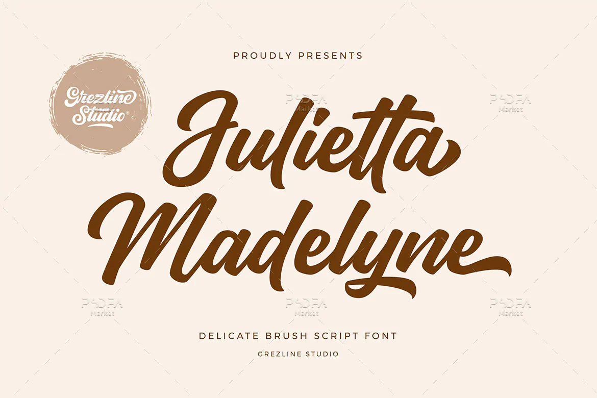 اسکریپت فونت ظریف Julietta Madelyne