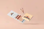 موکاپ جعبه و قوطی کبریت - 39 موکاپ جعبه و قوطی کبریت - 39