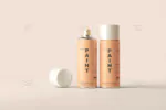 موکاپ قوطی اسپری رنگ