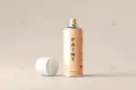 موکاپ قوطی اسپری رنگ