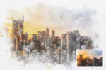 اکشن فتوشاپ افکت عکس و پوستر آبرنگی