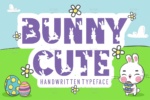 فونت فانتزی و بامزه خرگوشی Bunny Cute