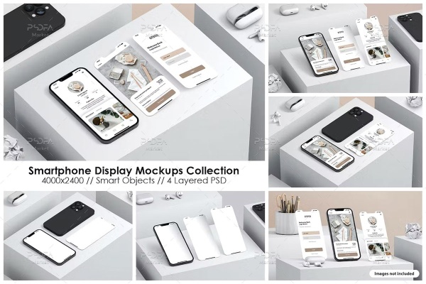 Smartphone Display Mockup Collection