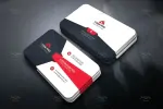 فایل آماده کارت ویزیت شیک