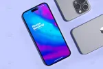 موکاپ گوشی آیفون