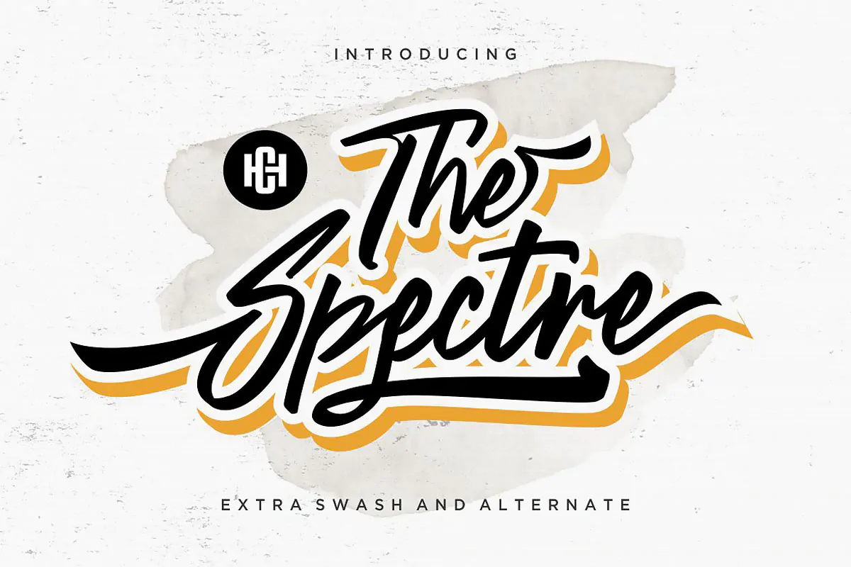 فونت کالیگرافی انگلیسی The Spectre
