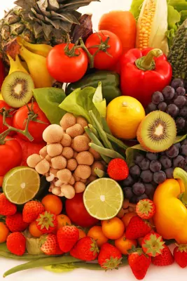 عکس استوک میوه جات و سبزیجات تازه