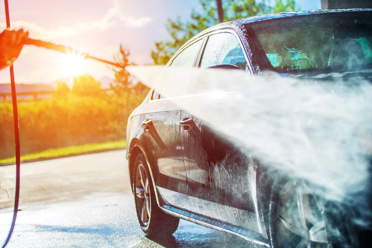تصویر استوک کارواش