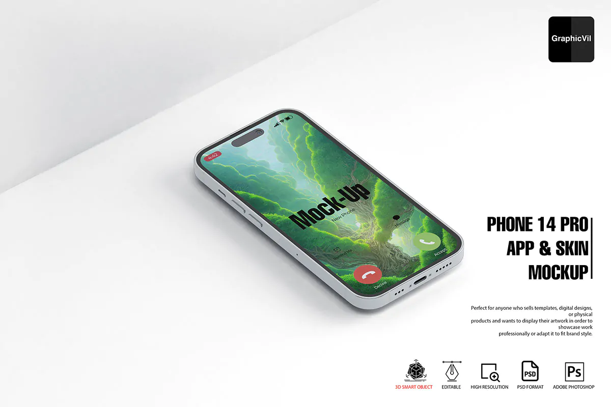 موکاپ آیفون 14 پرو موکاپ آیفون 14 پرو