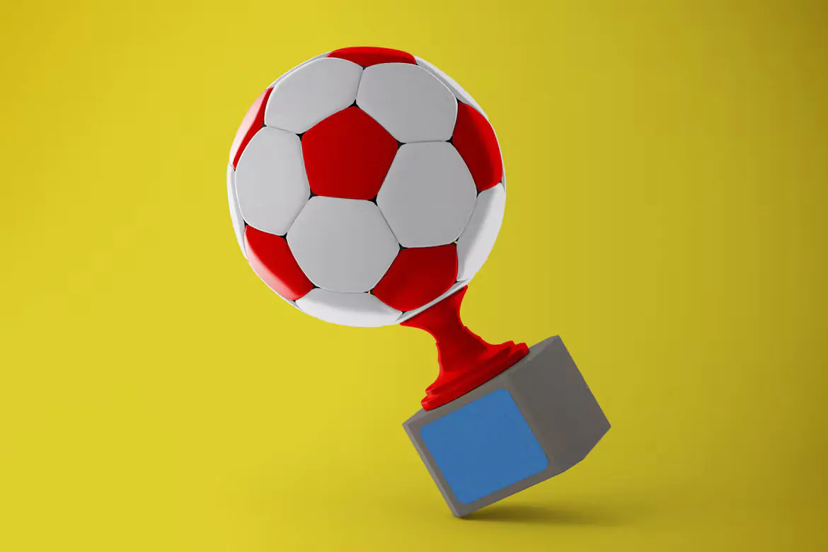 موکاپ جام فوتبال - 2 موکاپ جام فوتبال - 2