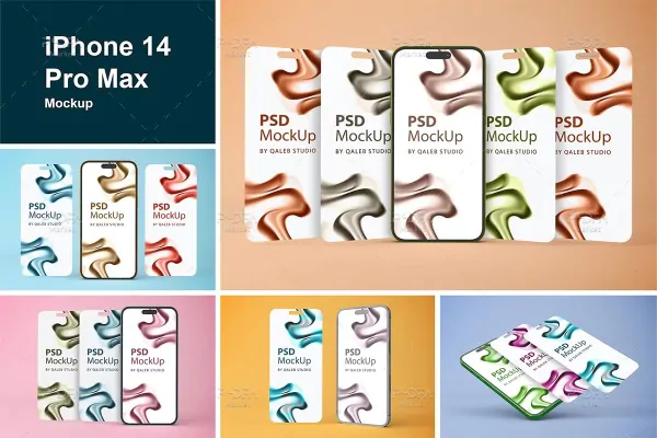 موکاپ آیفون 14 پرو مکس