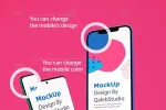 موکاپ گوشی اندروید و iOS متعادل