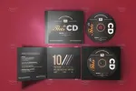 موکاپ کاور آلبوم CD/DVD - 5 موکاپ کاور آلبوم CD/DVD - 5