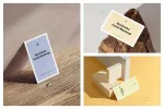 موکاپ کارت ویزیت روی اجسام مختلف