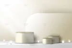 بک گراند استیج و سکو صحنه خالی انتزاعی