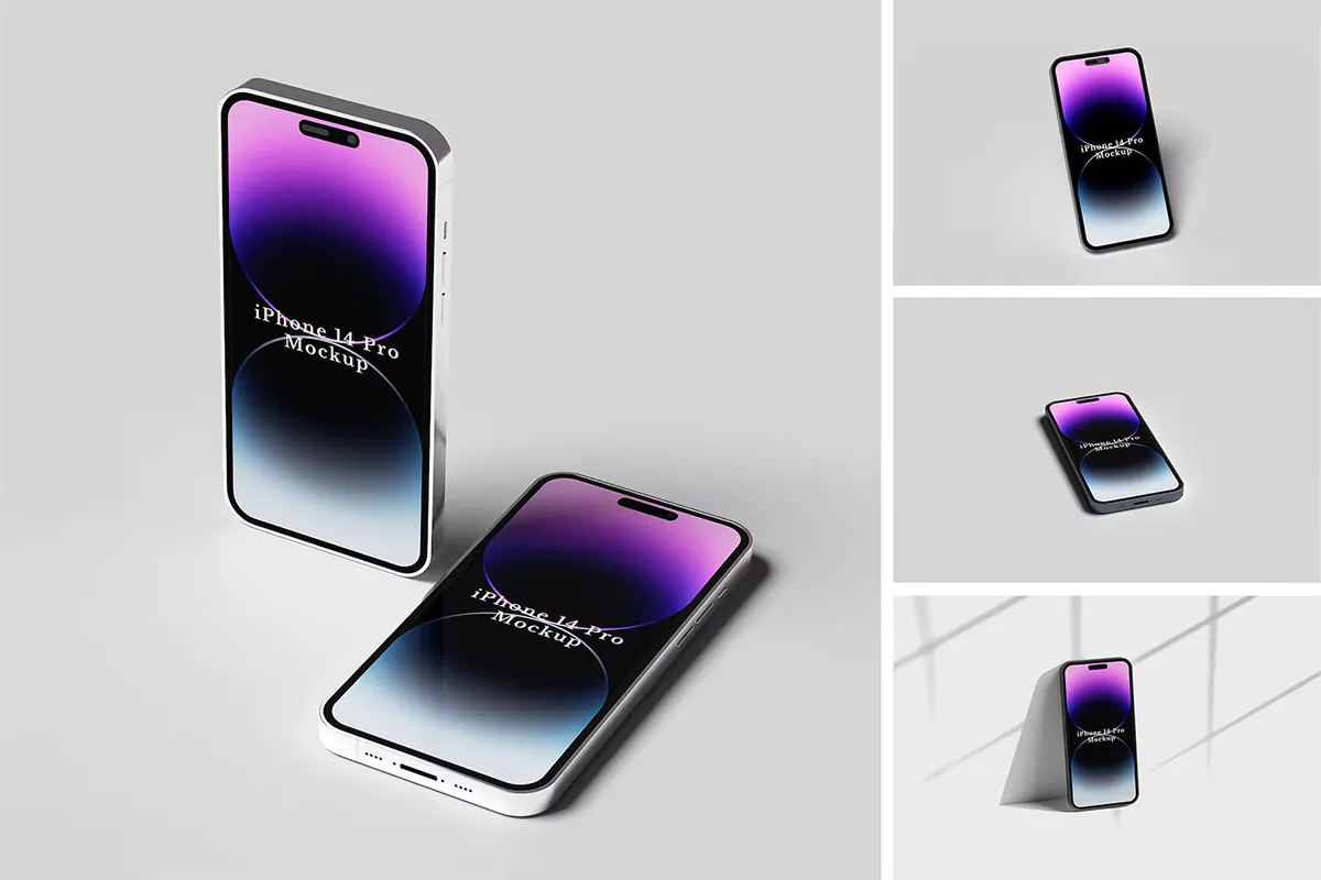 موکاپ آیفون 14