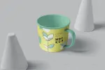 موکاپ فنجان قهوه