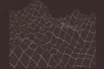 براش خطوط وایرفریم هندسی انتزاعی