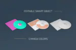 موکاپ کاور CD - 5 موکاپ کاور CD - 5