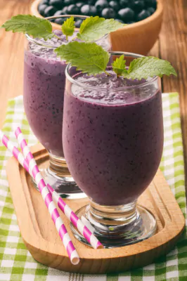 آبمیوه بلوبری تازه