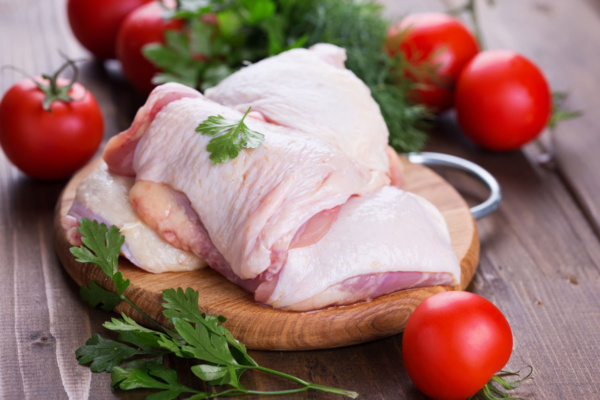 گوشت مرغ با سبزیجات