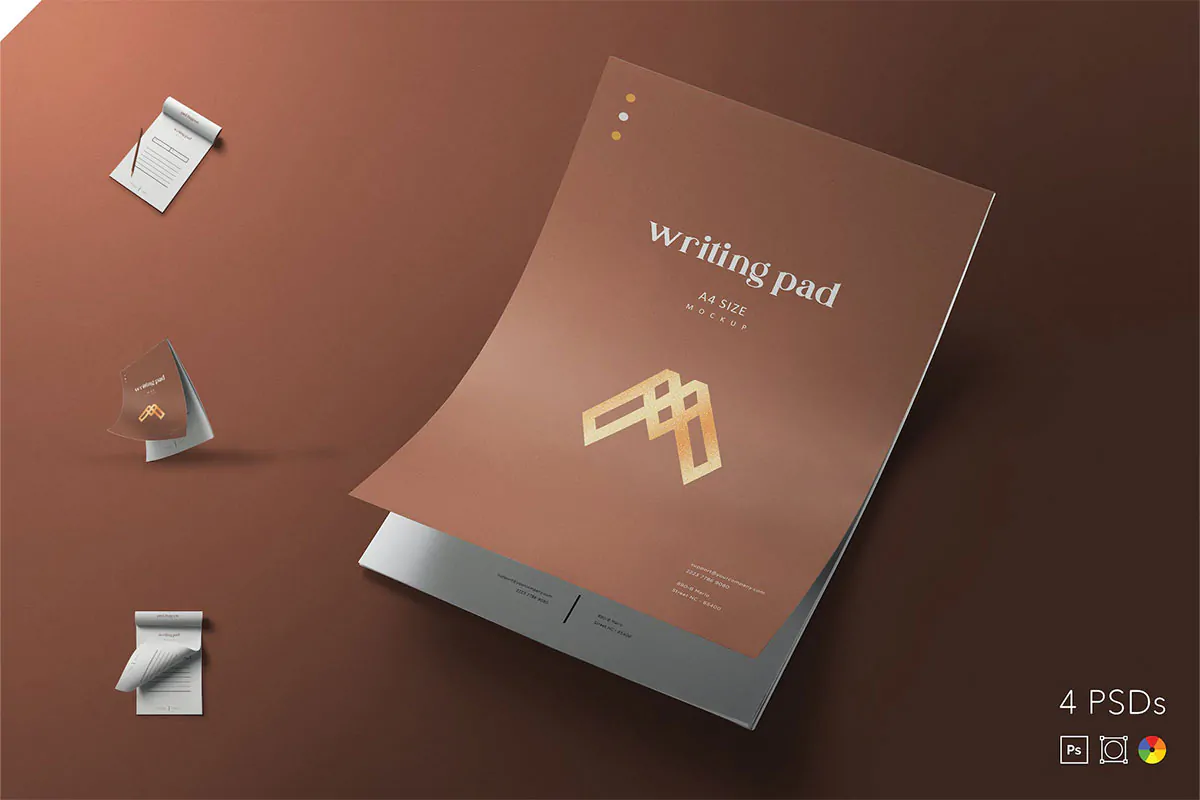 موکاپ سربرگ
