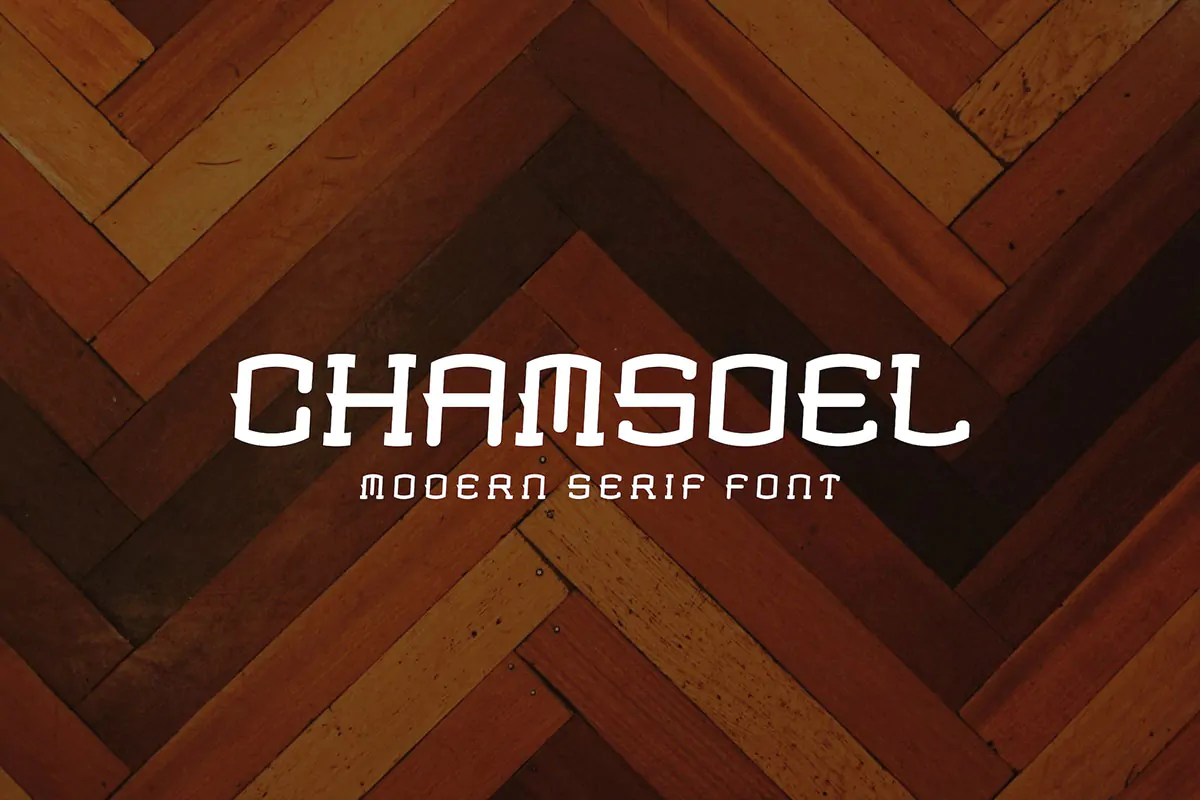 فونت انگلیسی مدرن Chamsoel