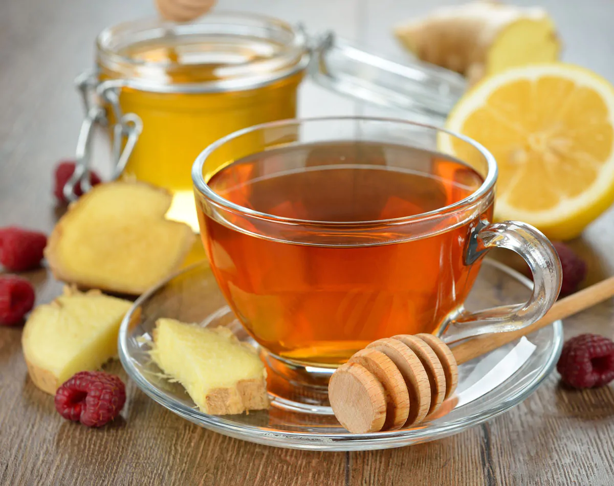 فنجان چای و عسل