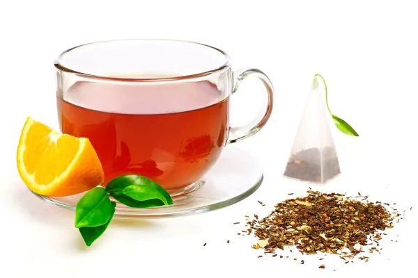 عکس استوک چای و لیمو