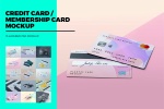موکاپ کارت بانکی و اعتباری