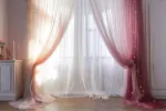 بک گراند پرده و حریر آتلیه عکاسی