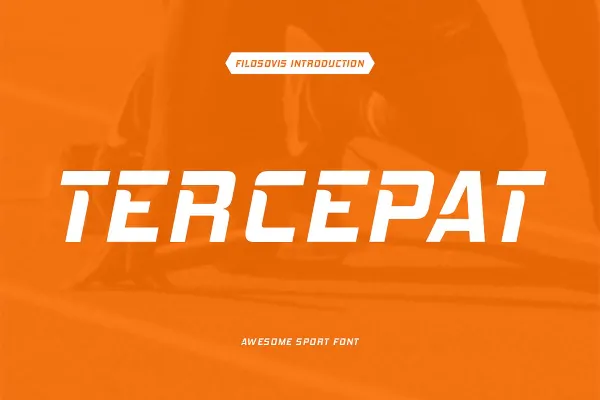 فونت اسپورت طراحی لوگو Tercepat