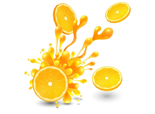 وکتور آبمیوه پرتقال