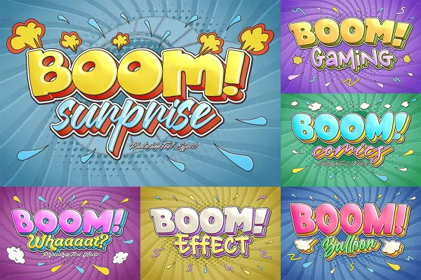 استایل کارتونی Boom - 14
