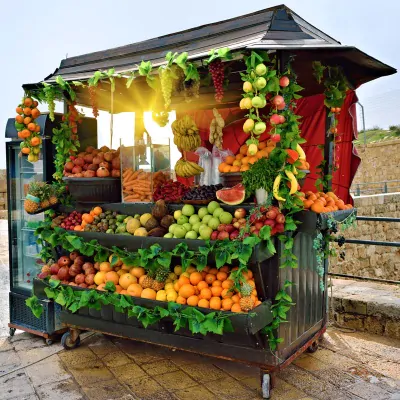 آبمیوه فروشی سیار