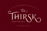 فونت دکوراتیو و تزئینی Thirsk