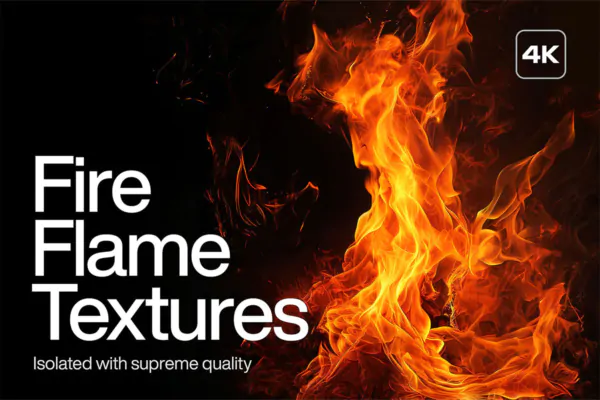 100 افکت شعله آتش